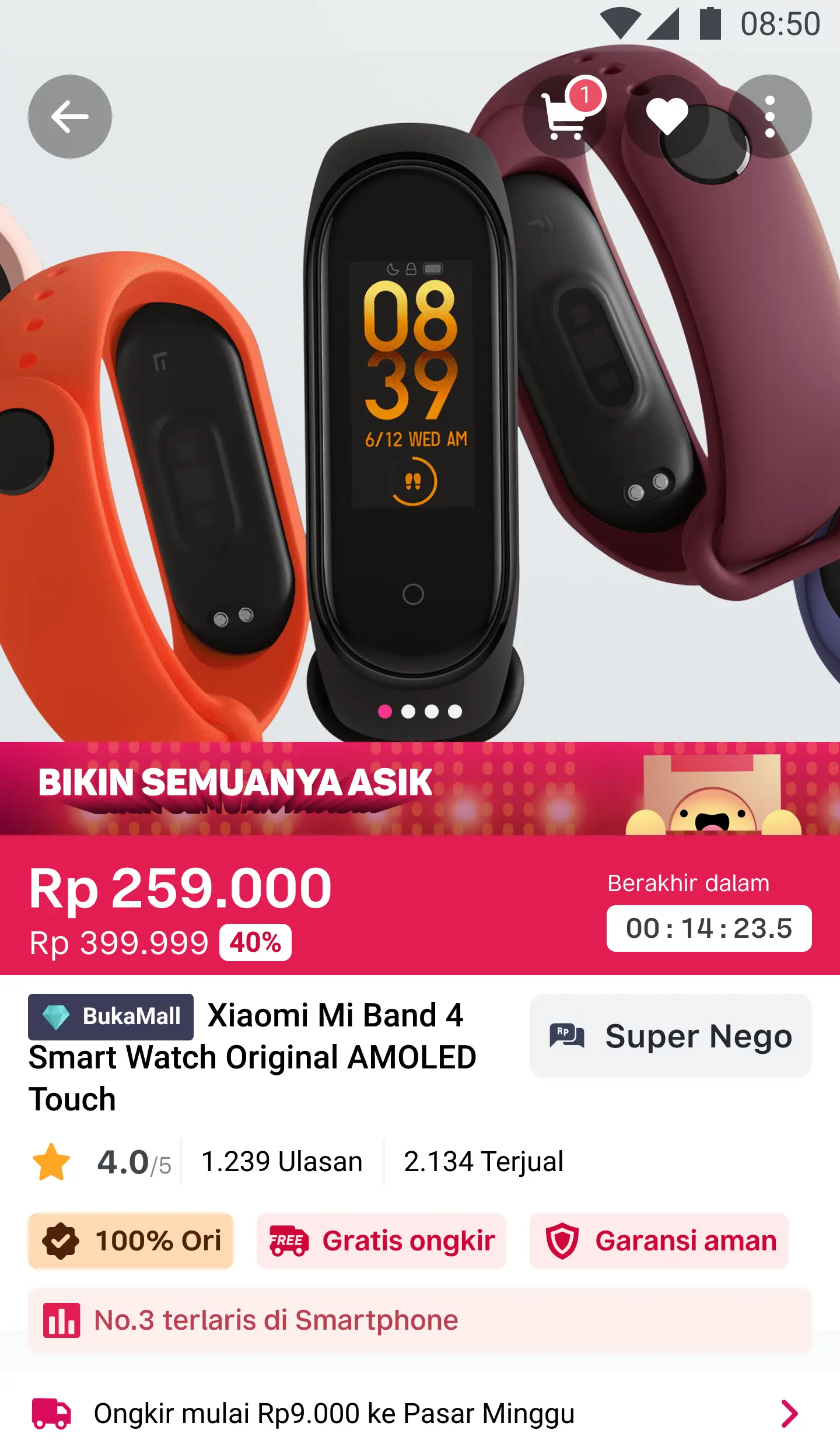 Bukalapak Marketplace screenshot 1